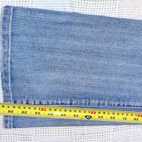 Mossimo Supply Co bootcut blue jeans size 7. - Picture 8 of 11
